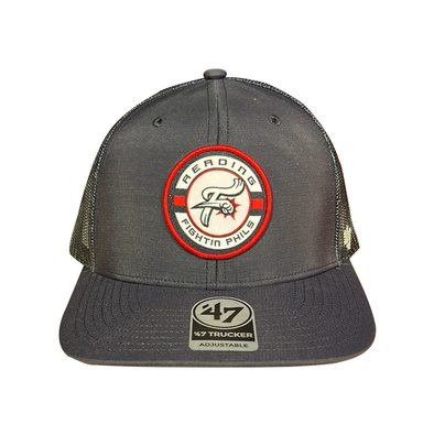47 Fightin Phils Circle Patch Trucker Hat