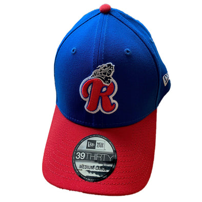 New Era 39Thirty Alt. 1 Royal Blue and Red Train Retro Stretch-Fit Hat