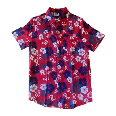 Forever Collectibles Reading Fightin Phils Hawaiian Shirt