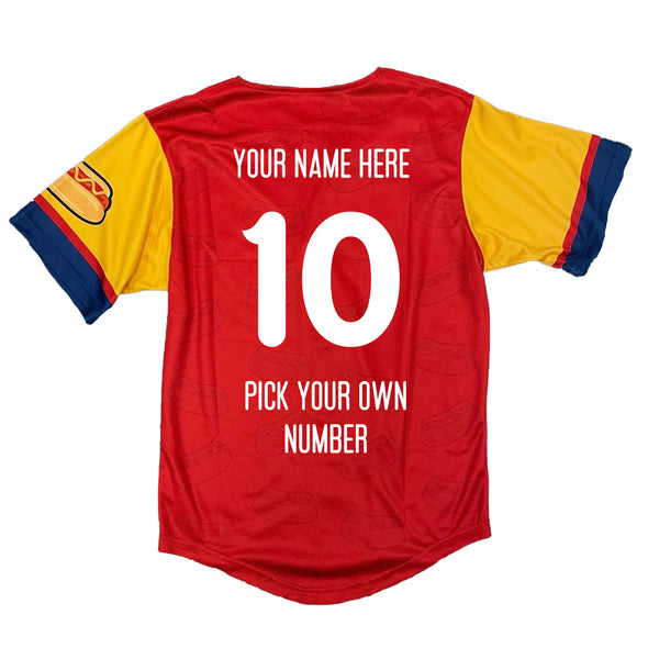 Youth Reading Hot Dog Replica Jersey
