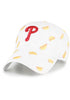 '47 Philadelphia Phillies White Confetti Hot Dog Women's Clean Up Hat