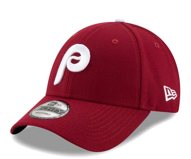 New Era 9Forty Philadelphia Phillies 'The League' 80's Throwback Adjustable Maroon Hat