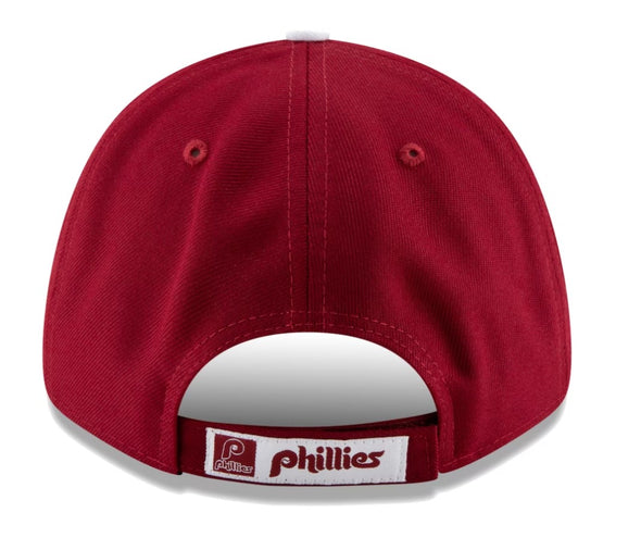 New Era 9Forty Philadelphia Phillies 'The League' 80's Throwback Adjustable Maroon Hat