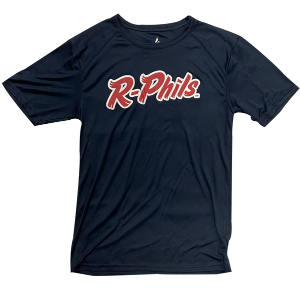 Navy R-Phils Dri-Fit Long Sleeve Tee 