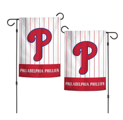 Pinstripe Philadelphia Phillies Garden Flag