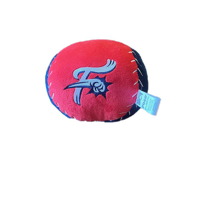 FOCO Large Red and Blue F-Fist Plush Baseball