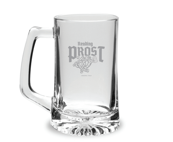 Reading Prost Crystal Beer Mug
