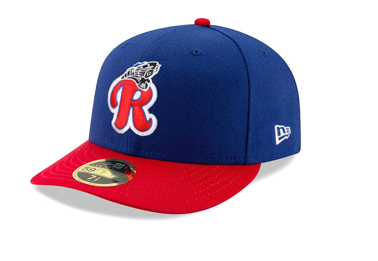 New Era 59Fifty Low Profile Royal Blue Red Train Retro