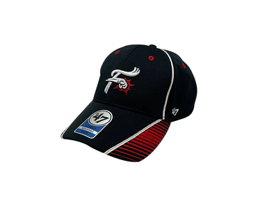 Youth Navy and Red Clean-Up Adjustable Cap