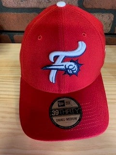 New Era 39Thirty Red F-Fist Home Stretch Fit Cap