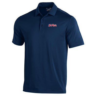 Under Armour T2 Green - Navy R-Phils Logo Polo