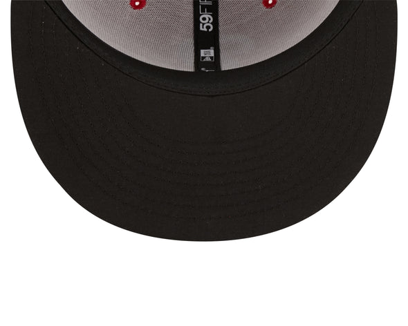 New Era 59Fifty Retro Feathered 'R' Navy & Red Road On-Field Hat