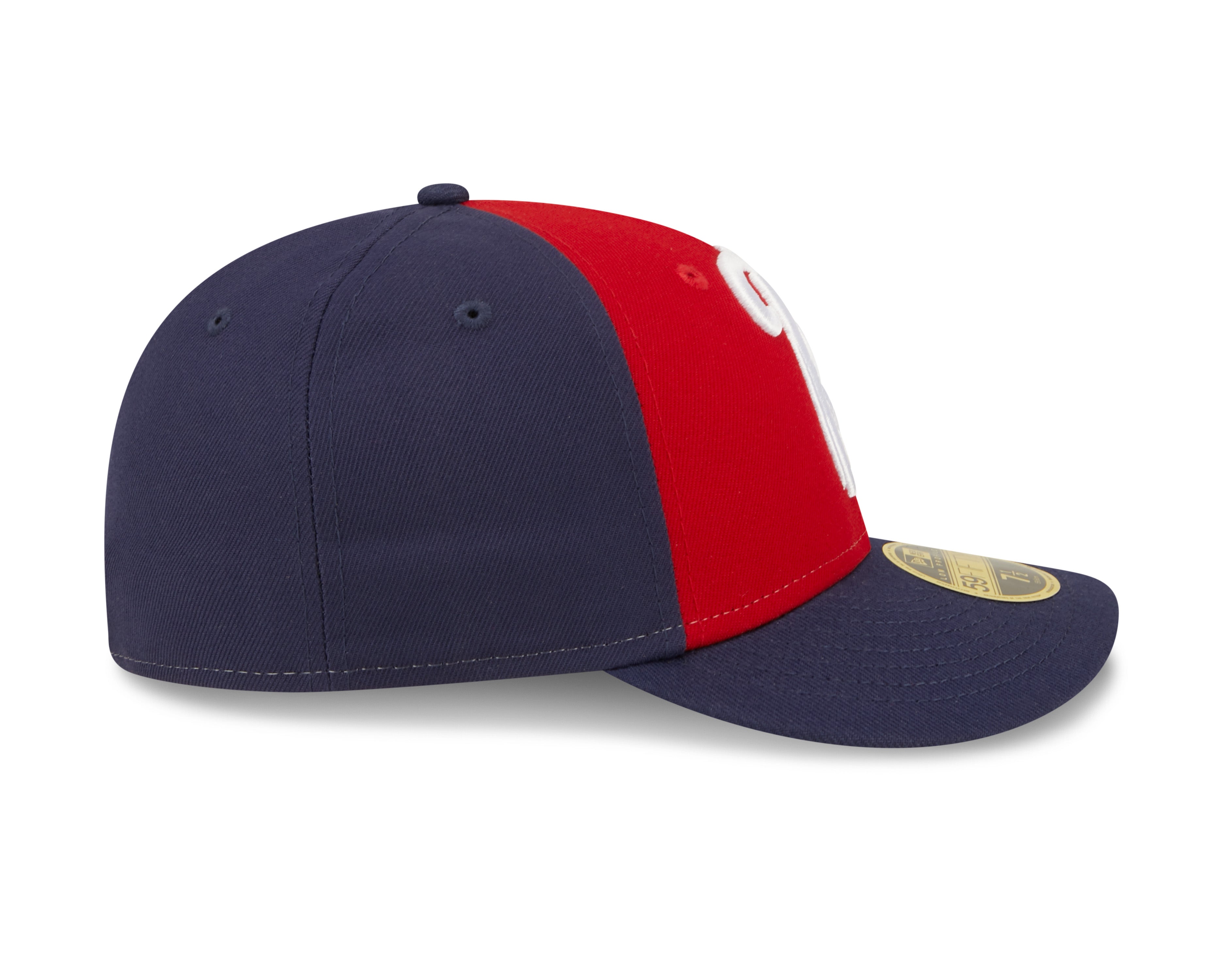 New Era Reading Fightin Phils Blue 2022 Milb Theme Night 59FIFTY Fitted Hat, Blue, POLYESTER, Rally House
