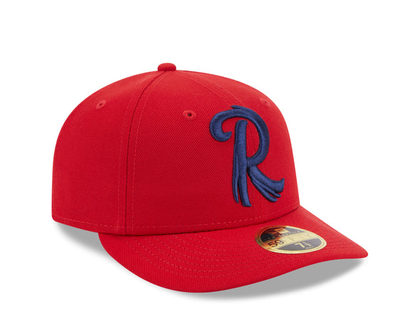 New Era 59Fifty Low Profile Red Feathered 'R' Road On-Field Hat