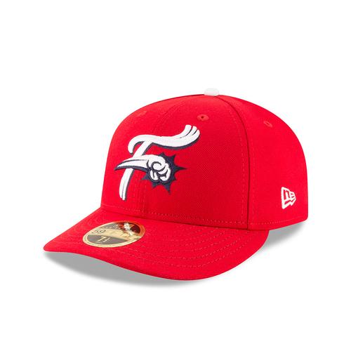 Reading Fightin Phils New Era 59FIFTY Low Profile Home Red F-Fist Hat Low Profile 7 5/8