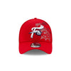 New Era 39Thirty Red Tonal Neo Stretch Fit F-Fist Hat