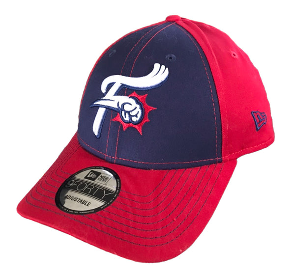 New Era 9Forty Reading Fightin Phils Navy & Red Clutch Hit Adjustable Hat