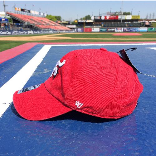 '47 Clean Up Reading Fightin Phils Red Alt. 1 Home Hat