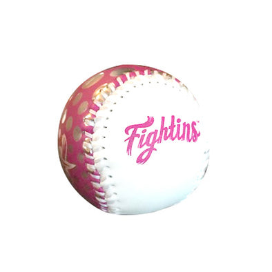 Reading Fightin Phils Pink Metallic Baseball
