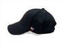 '47 MVP Women's Black with Pink R Logo Adjustable Hat