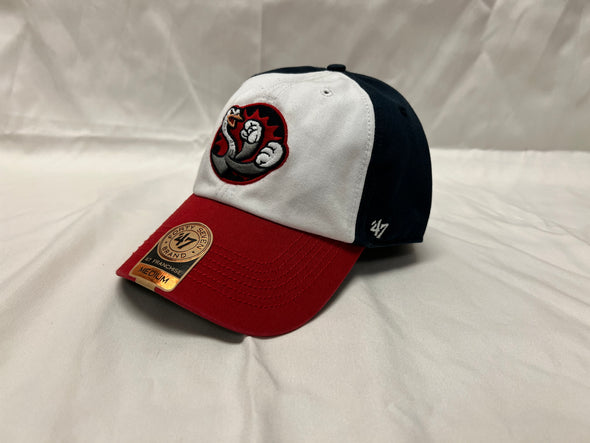 Reading Fightin Phils Red White & Blue Ostrich Replica Hat