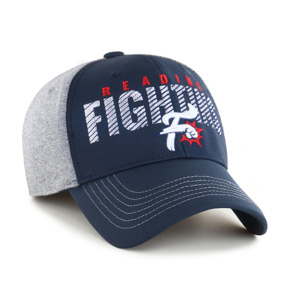 '47 Gray and Navy Fightins Stretch Fit Hat