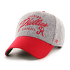 '47 MVP Adjustable Gray and Red Reading Phillies Hat