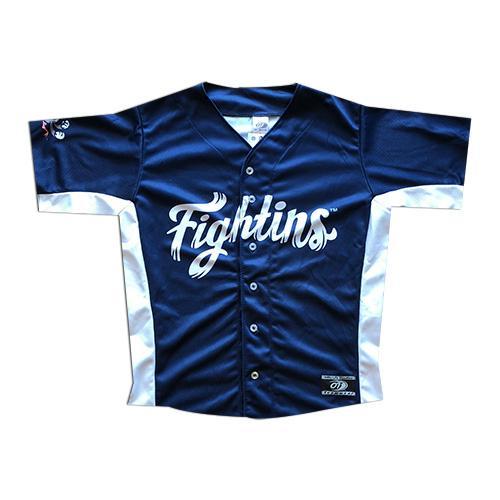 Reading Fightin Phils Adult Navy Home Jersey