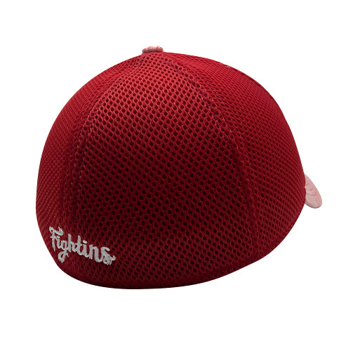 New Era 39Thirty Reading Fightins Tonal Tint Red Stretch Fit Hat