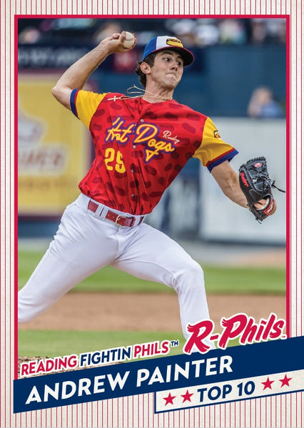 2023 Reading Fightin Phils 2nd Mick Abel – Go Sports Cards