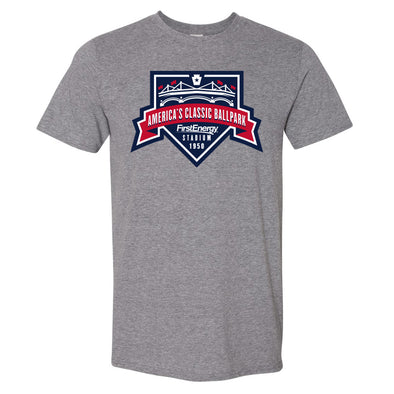 Heathered Gray America's Classic Ballpark T-Shirt