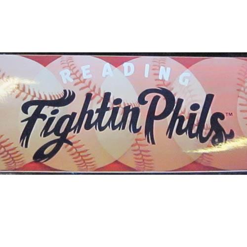 Reading Fightin Phils Fightins Bumper Sticker