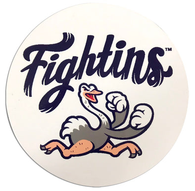 Reading Fightin Phils Circle Ostrich Magnet