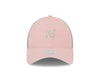 New Era 9Twenty Women's Micro Patch F-Fist logo Pink Adjustable Trucker Mesh Hat