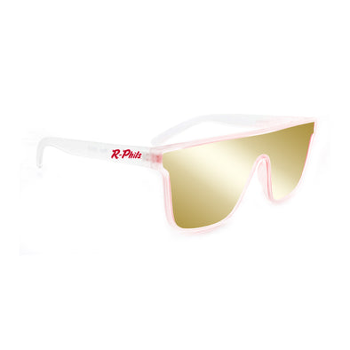 R-Phils Optic Nerve Monocromatic with Gold Mirror Sunglasses