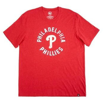 47 Red Philadelphia Phillies Circle T-Shirt LG