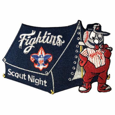Reading Fightin Phils Fightin Phils Screwball Scout Night Patch