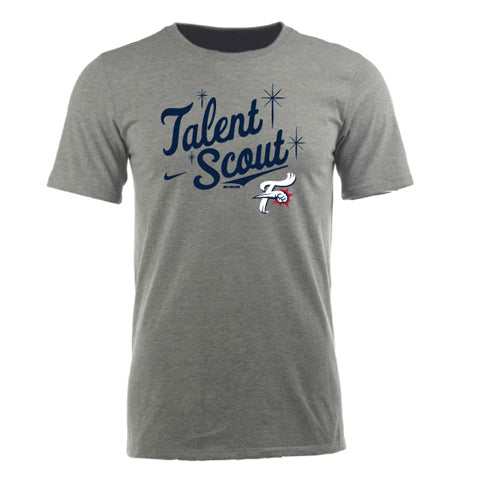 Youth Grey Fightins Talent Scout Dri-Fit Cotton Tee