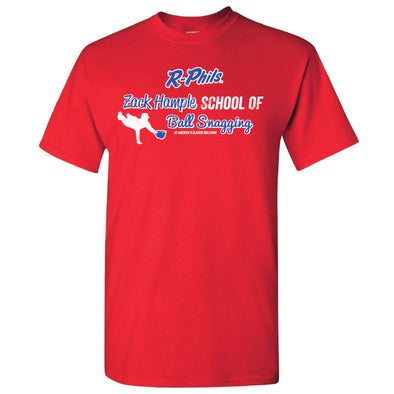 Zack Hample Red Youth Tee